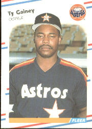 1988 Fleer Baseball Cards      448     Ty Gainey
